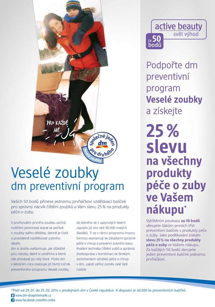 leták DM drogerie Journal od 29.1.2014 strana 1 leták DM drogerie Journal od 29.1.2014 strana 1