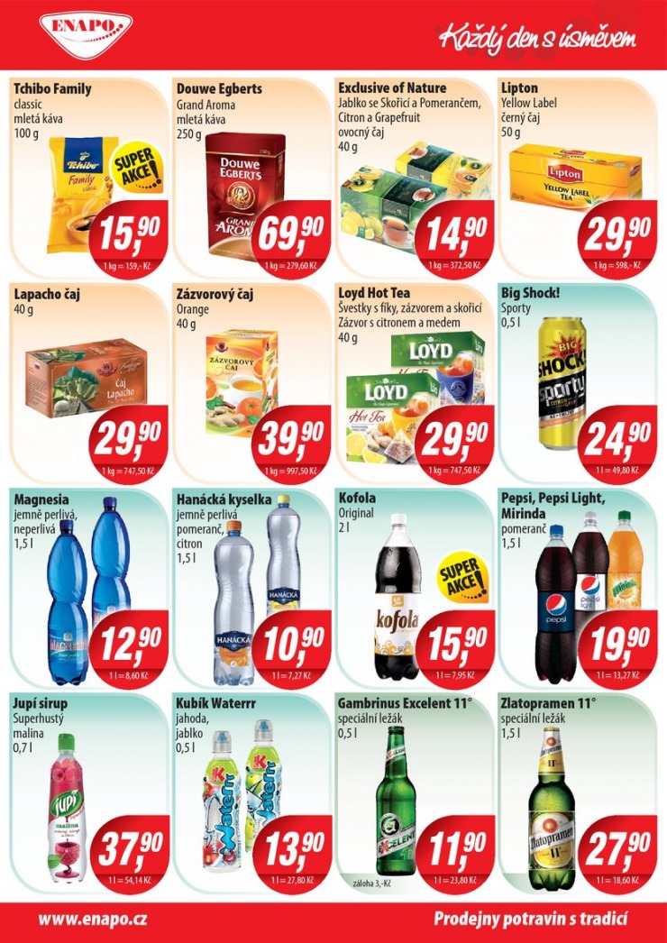 leták Enapo Akční leták od 29.1.2014 strana 1 leták Enapo Akční leták od 29.1.2014 strana 1
