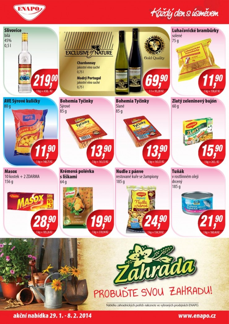 leták Enapo Akční leták od 29.1.2014 strana 1 leták Enapo Akční leták od 29.1.2014 strana 1