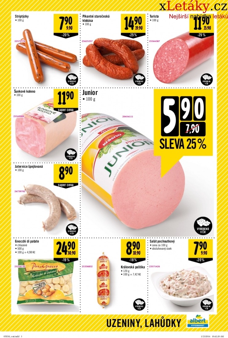 leták Albert Hypermarket akční leták strana 1 leták Albert Hypermarket akční leták strana 1