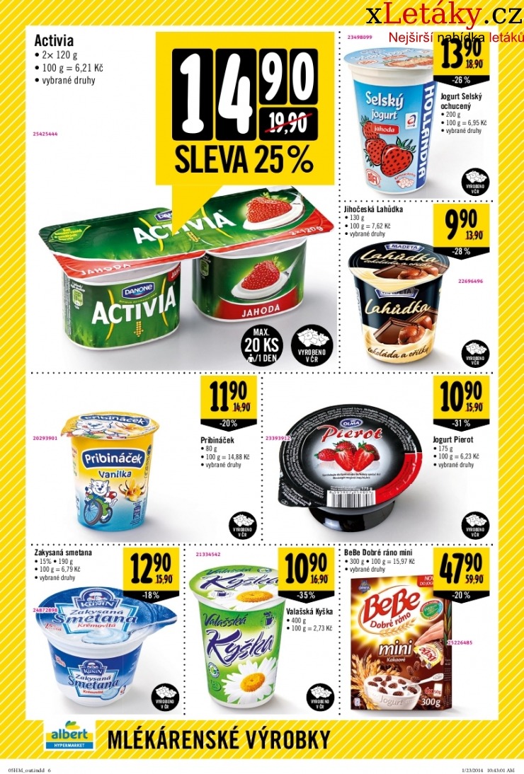 let�k Albert Hypermarket ak�n� let�k strana 1
