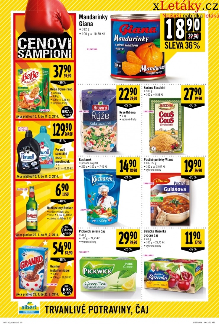 let�k Albert Hypermarket ak�n� let�k strana 1