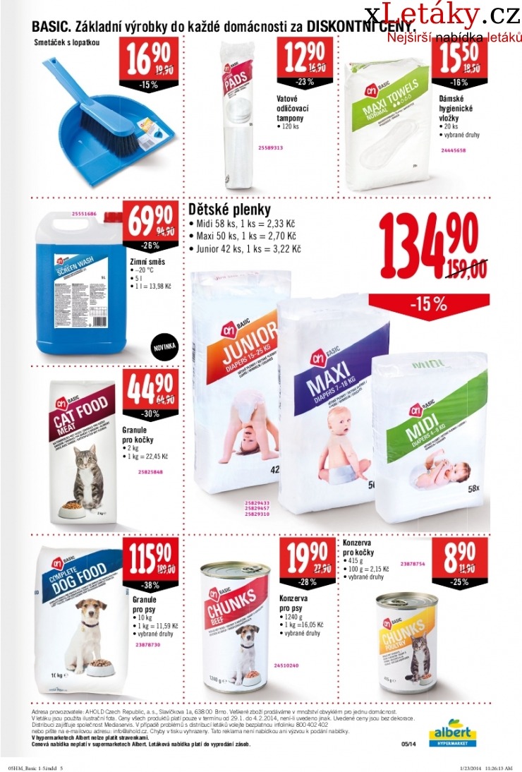 let�k Albert Hypermarket ak�n� let�k strana 1