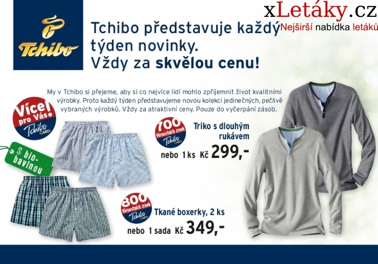 leták Tchibo leták strana 1 leták Tchibo leták strana 1