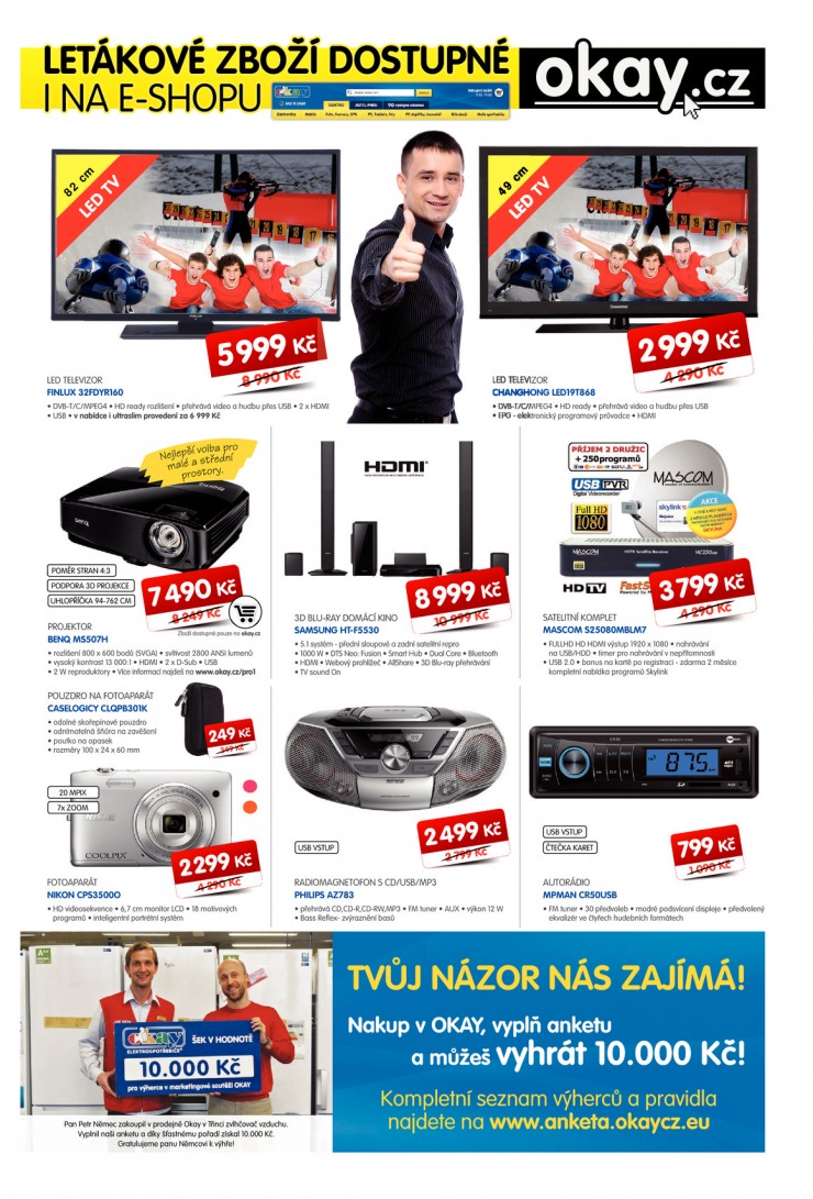 leták Okay Aktuální leták od 29.1.2014 strana 1 leták Okay Aktuální leták od 29.1.2014 strana 1