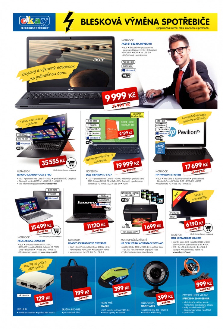 leták Okay Aktuální leták od 29.1.2014 strana 1 leták Okay Aktuální leták od 29.1.2014 strana 1