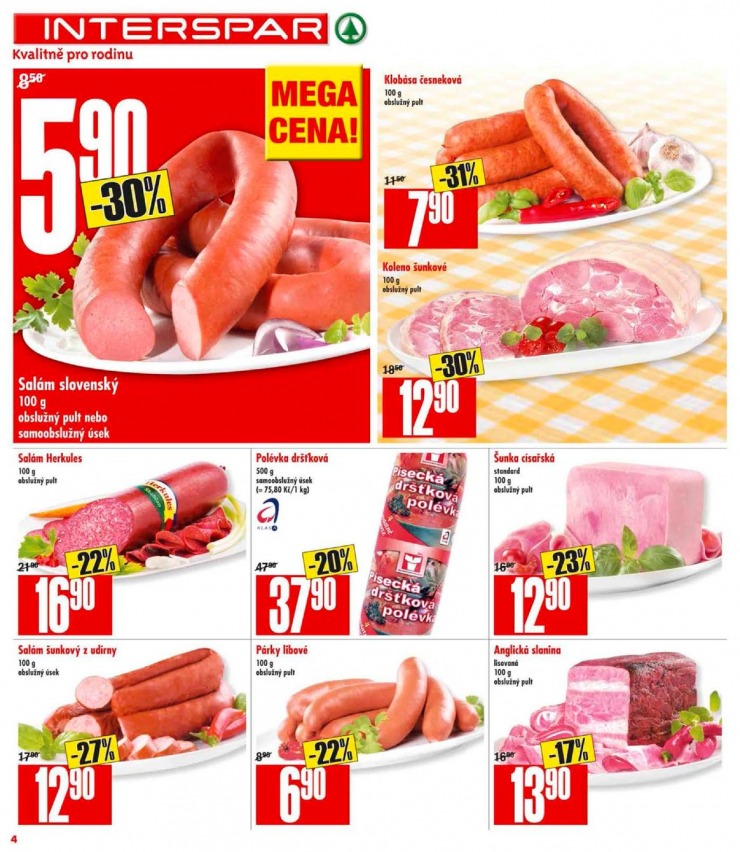leták Interspar Akční nabídka od 29.1.2014 strana 1 leták Interspar Akční nabídka od 29.1.2014 strana 1
