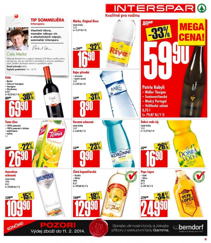 leták Interspar Akční nabídka od 29.1.2014 strana 1 leták Interspar Akční nabídka od 29.1.2014 strana 1