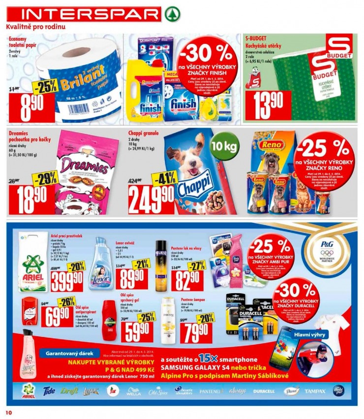 leták Interspar Akční nabídka od 29.1.2014 strana 1 leták Interspar Akční nabídka od 29.1.2014 strana 1