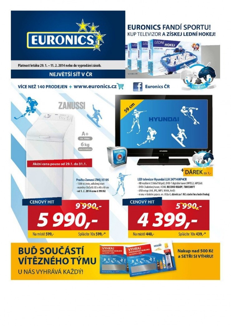 letk Euronics Aktuln letk od 29.1.2014 strana 1
