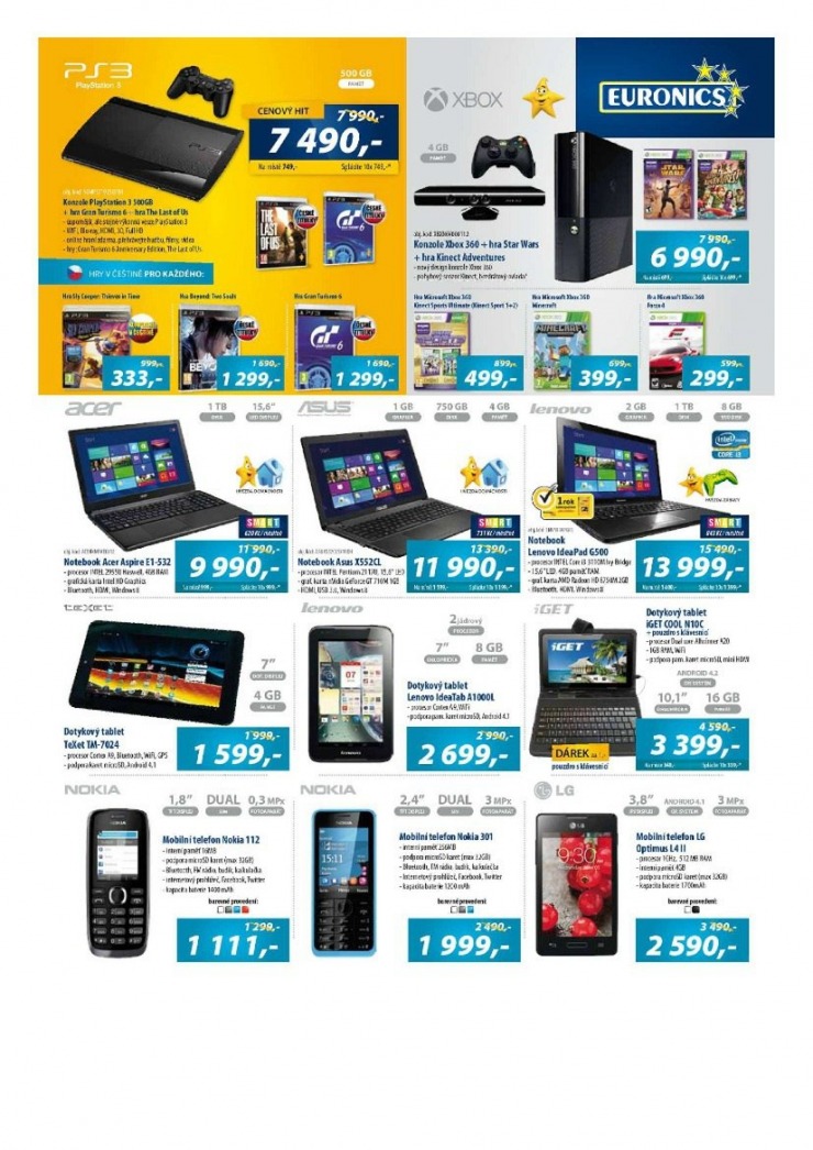 leták Euronics Aktuální leták od 29.1.2014 strana 1 leták Euronics Aktuální leták od 29.1.2014 strana 1