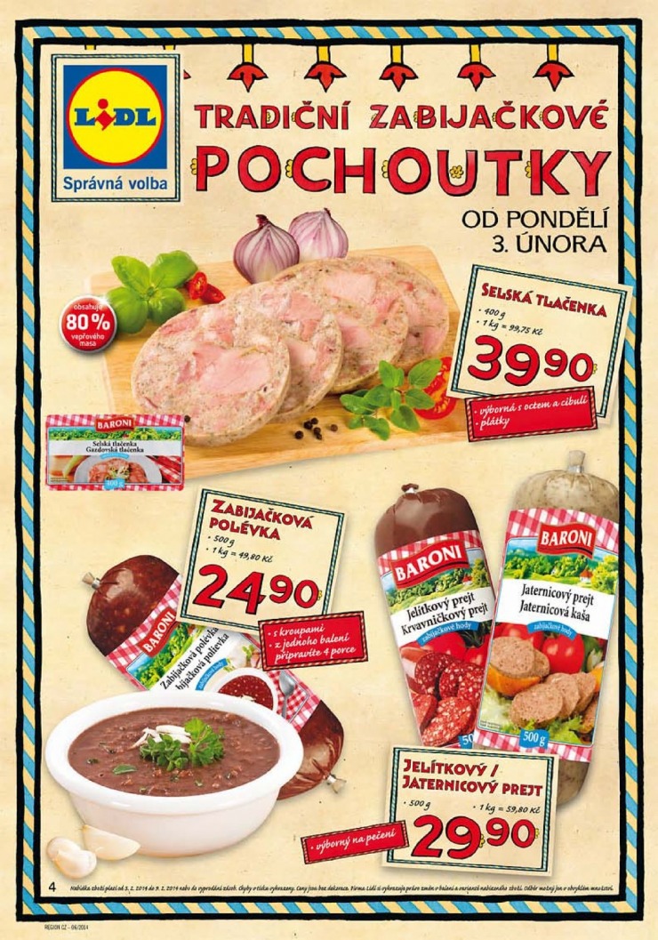 let�k Lidl Ak�n� nab�dka od 3.2.2014 strana 1