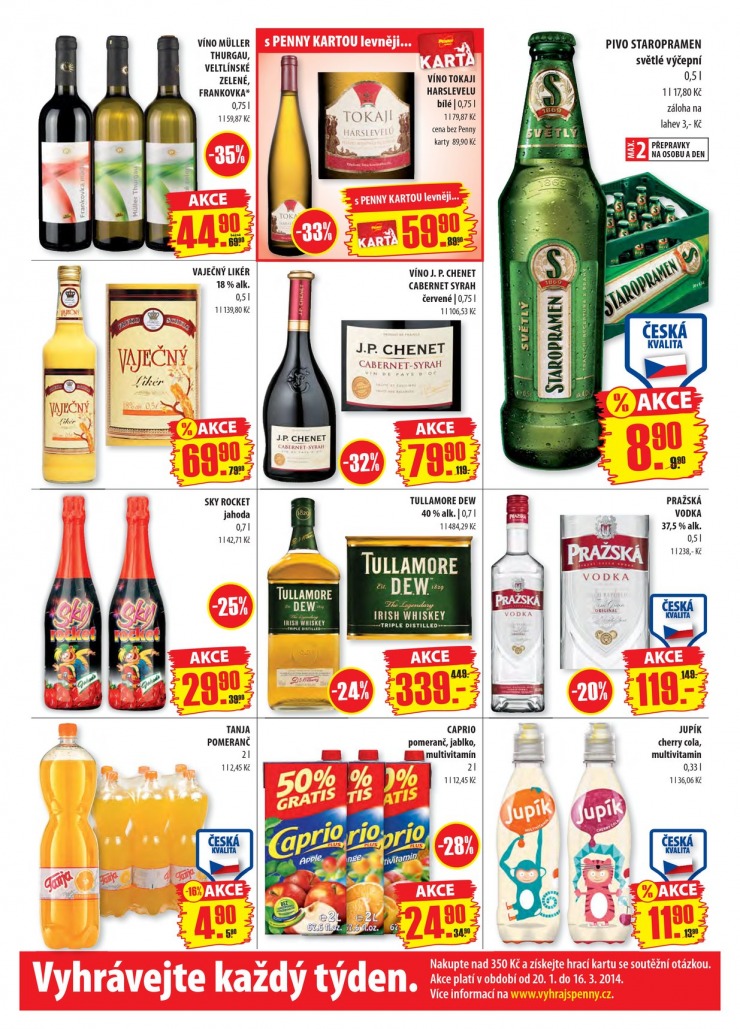 leták Penny Aktuální nabídka od 31.1.2014 strana 1 leták Penny Aktuální nabídka od 31.1.2014 strana 1