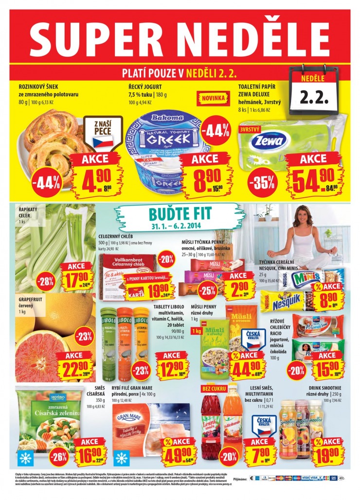 leták Penny Aktuální nabídka od 31.1.2014 strana 1 leták Penny Aktuální nabídka od 31.1.2014 strana 1
