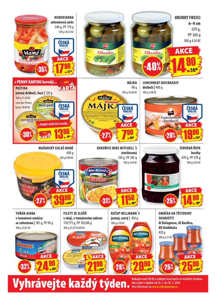 leták Penny Aktuální nabídka od 3.1.2014 strana 1 leták Penny Aktuální nabídka od 3.1.2014 strana 1