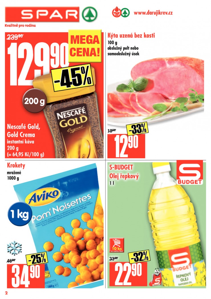 letk Interspar nabdka Spar od 29.1.2014 strana 1