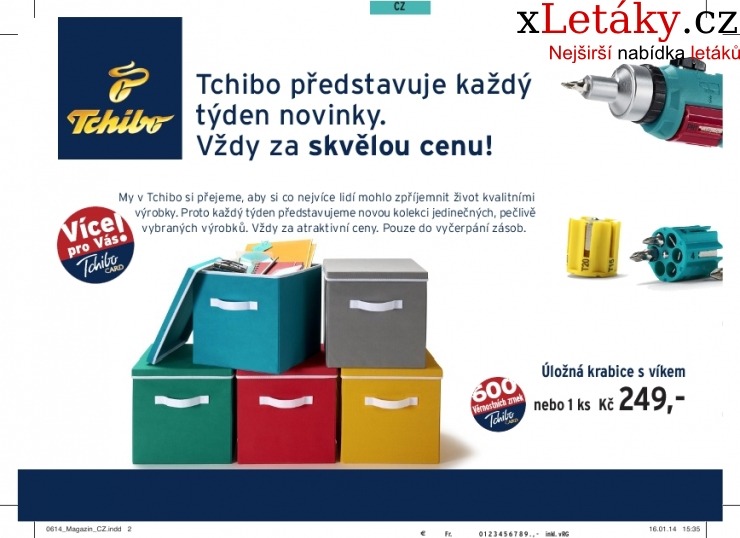 leták Tchibo leták strana 1 leták Tchibo leták strana 1