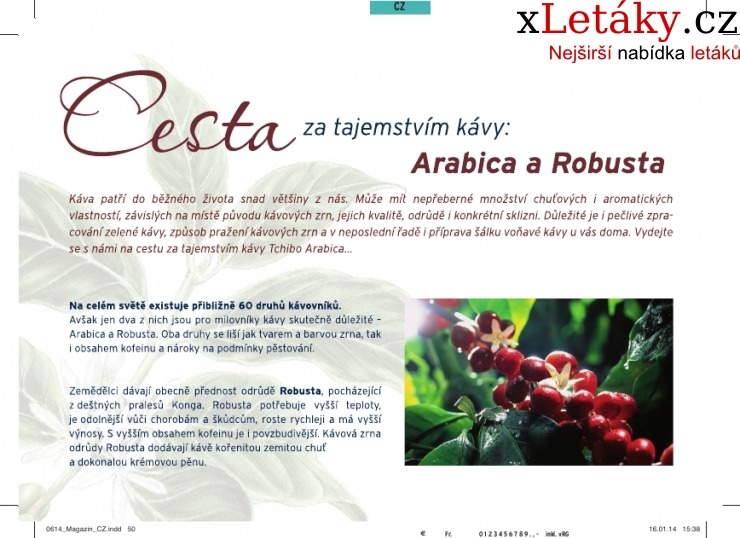 leták Tchibo leták strana 1 leták Tchibo leták strana 1