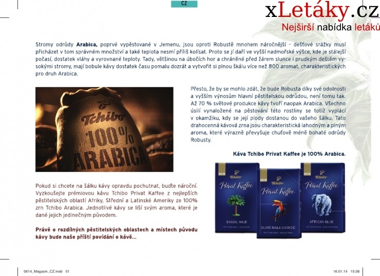 leták Tchibo leták strana 1 leták Tchibo leták strana 1