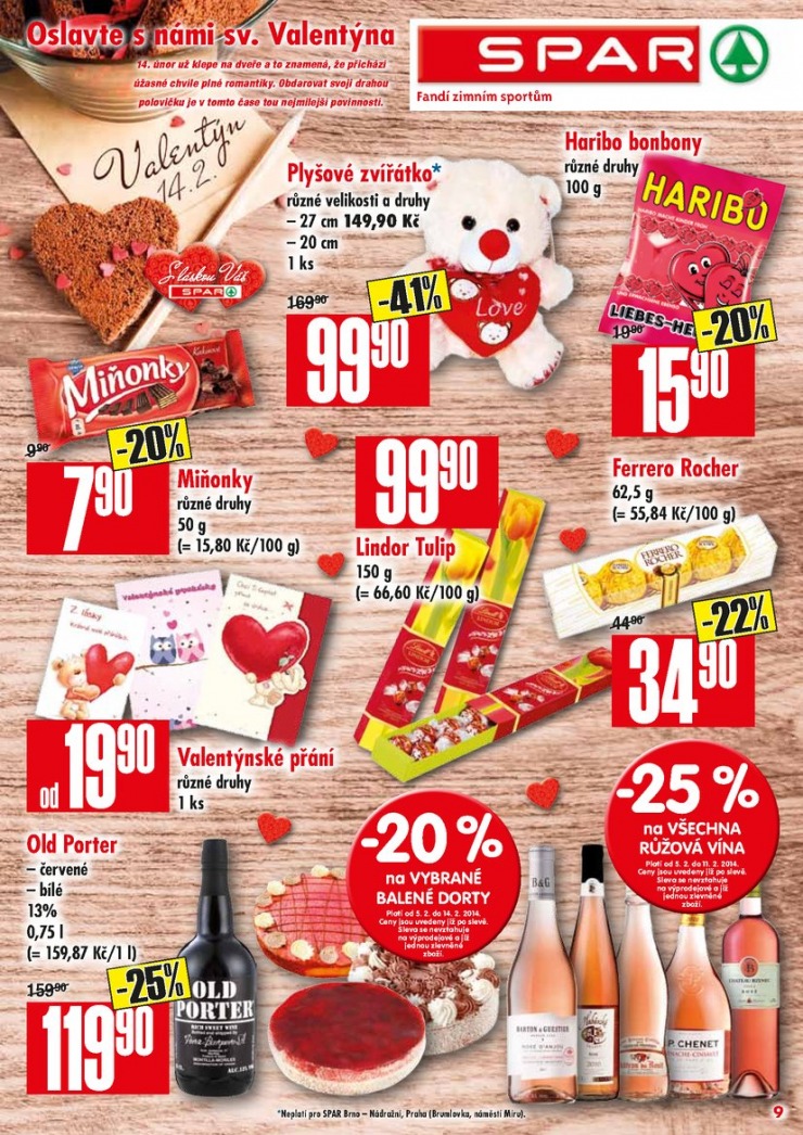 leták Interspar nabídka Spar od 5.2.2014 strana 1 leták Interspar nabídka Spar od 5.2.2014 strana 1