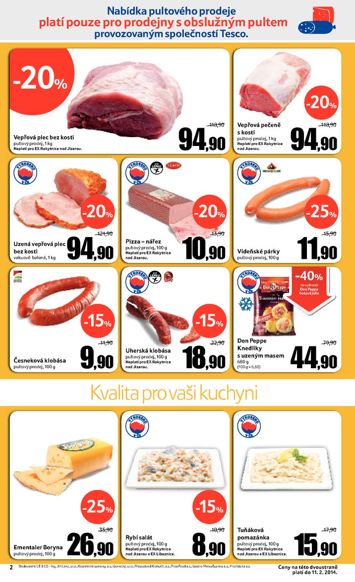 leták Tesco Expres obchody od 5.2.2014 strana 1 leták Tesco Expres obchody od 5.2.2014 strana 1