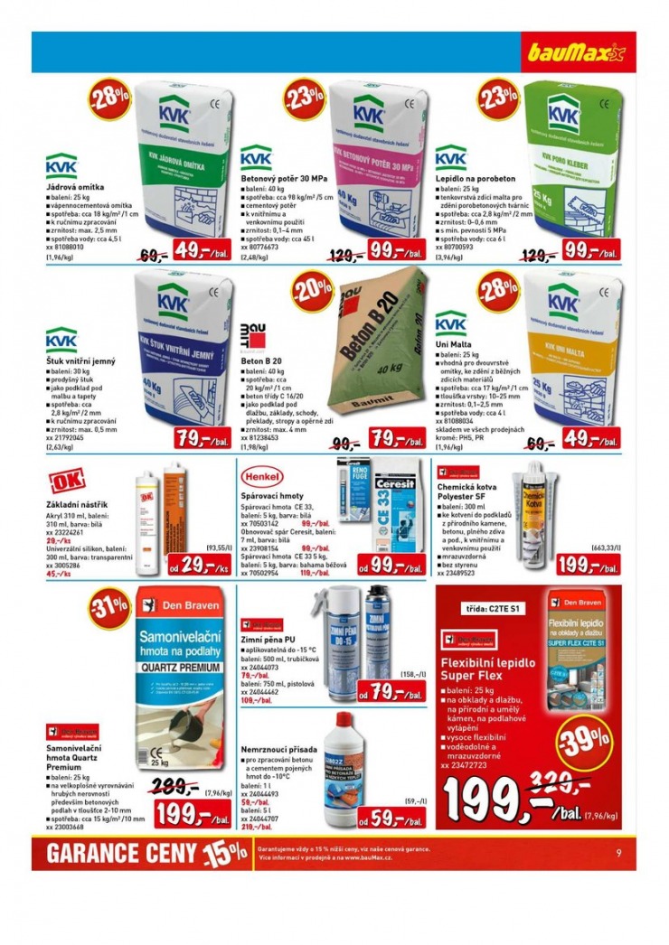 let�k Baumax Aktu�ln� m�s��n� let�k od 3.2.2014 strana 1