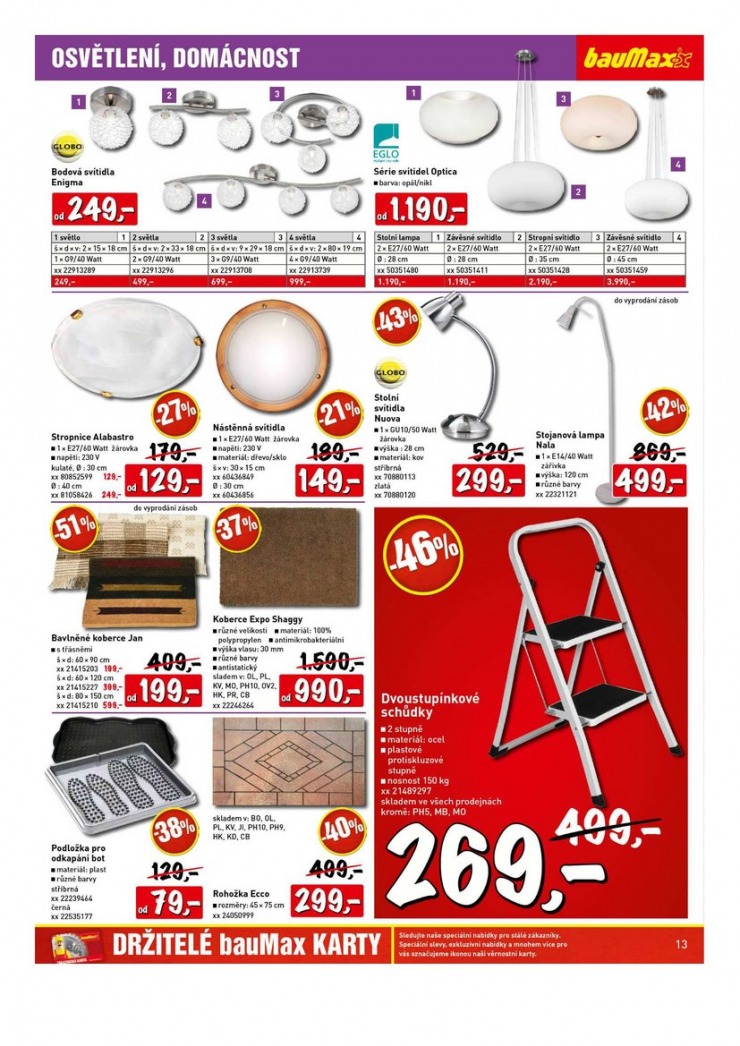 let�k Baumax Aktu�ln� m�s��n� let�k od 3.2.2014 strana 1