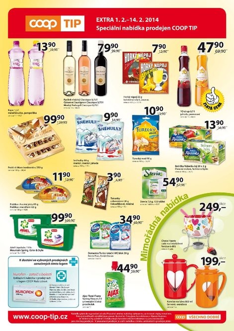 leták COOP Tip extra od 1.2.2014 strana 1 leták COOP Tip extra od 1.2.2014 strana 1