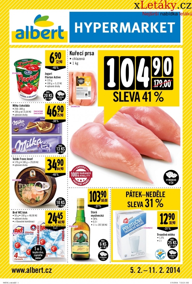 leták Albert Hypermarket akční leták strana 1 leták Albert Hypermarket akční leták strana 1