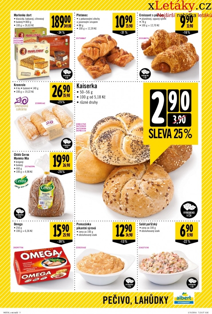 let�k Albert Hypermarket ak�n� let�k strana 1