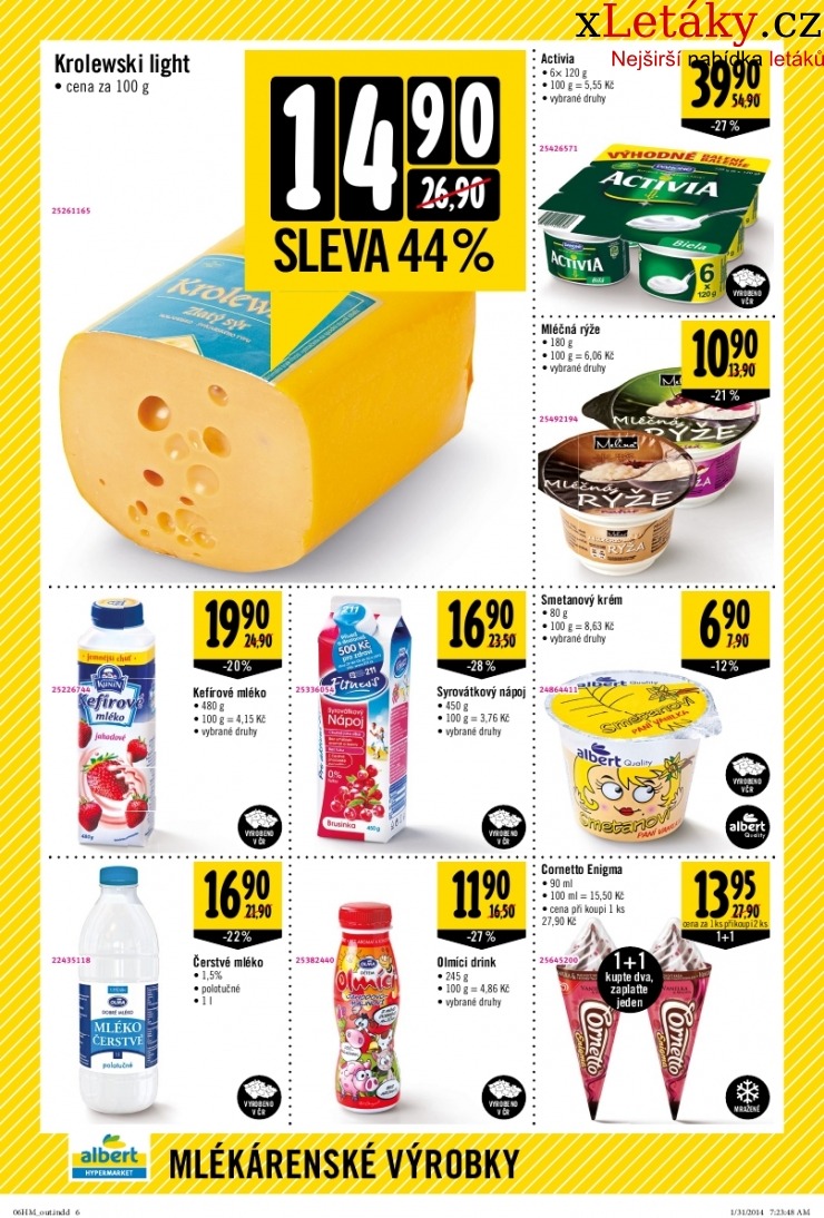let�k Albert Hypermarket ak�n� let�k strana 1