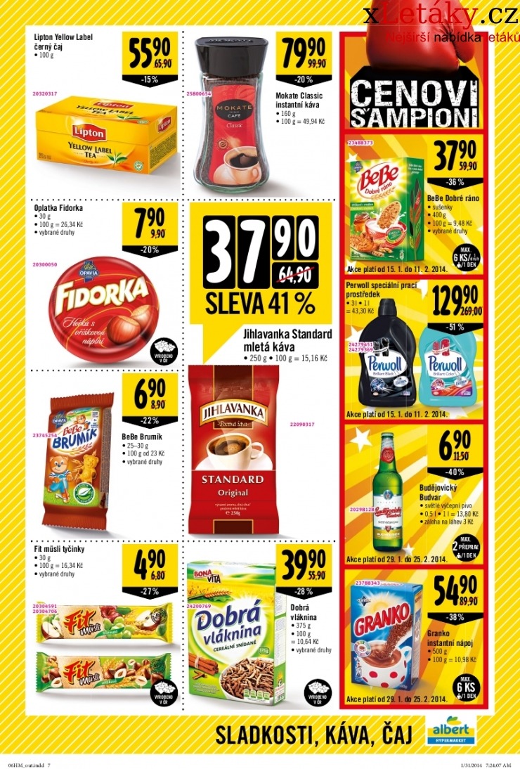 let�k Albert Hypermarket ak�n� let�k strana 1