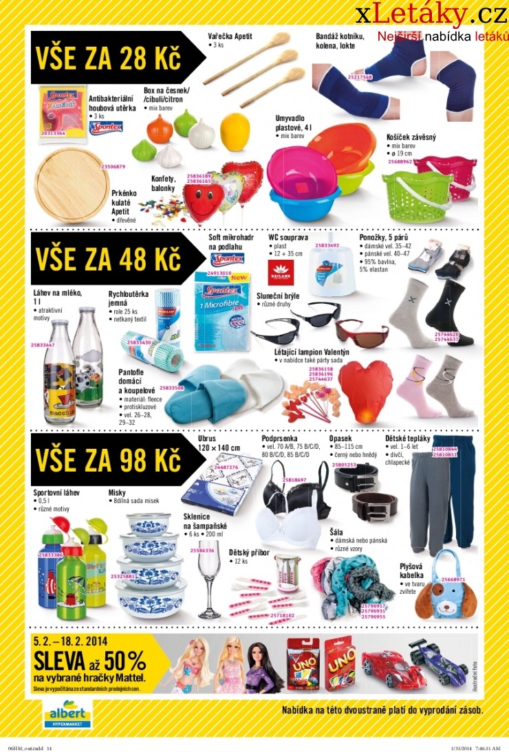 let�k Albert Hypermarket ak�n� let�k strana 1