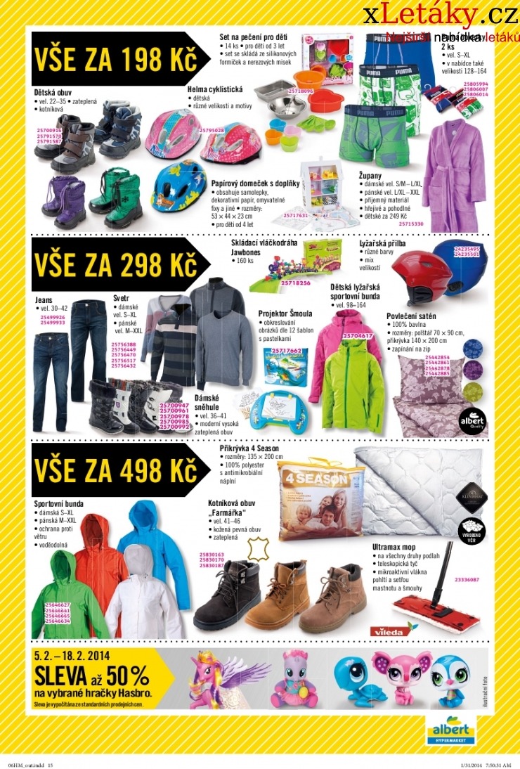 let�k Albert Hypermarket ak�n� let�k strana 1