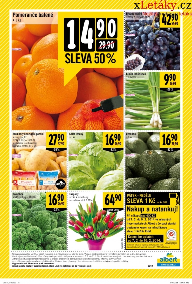 leták Albert Hypermarket akční leták strana 1 leták Albert Hypermarket akční leták strana 1