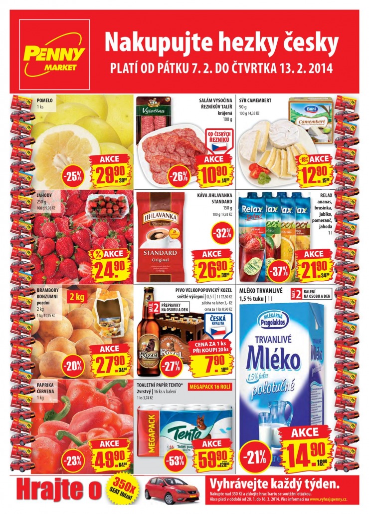 leták Penny Aktuální nabídka od 7.2.2014 strana 1 leták Penny Aktuální nabídka od 7.2.2014 strana 1