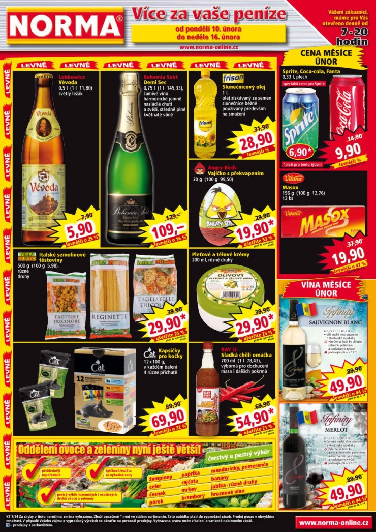 letk Norma Aktuln letk od 10.2.2014 strana 1