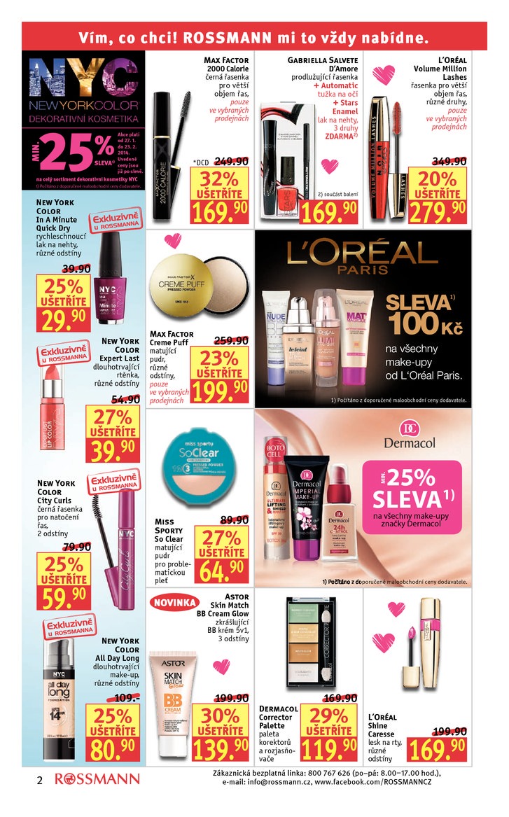 leták Rossmann Leták od 10.2.2014 strana 1 leták Rossmann Leták od 10.2.2014 strana 1