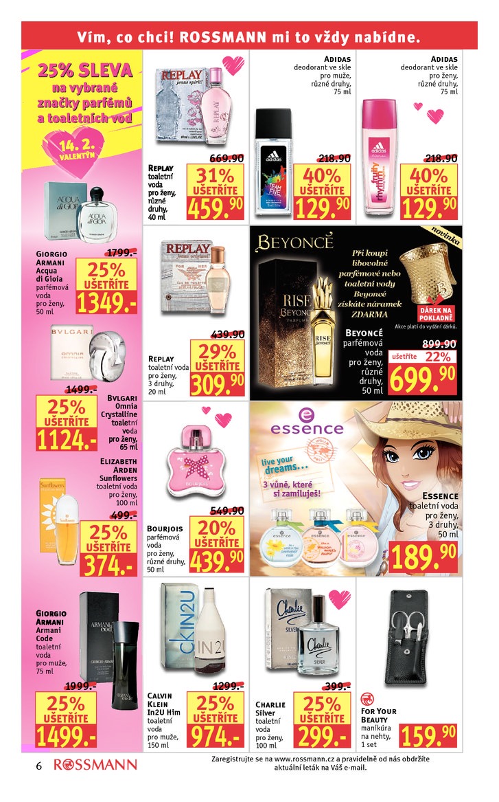leták Rossmann Leták od 10.2.2014 strana 1 leták Rossmann Leták od 10.2.2014 strana 1