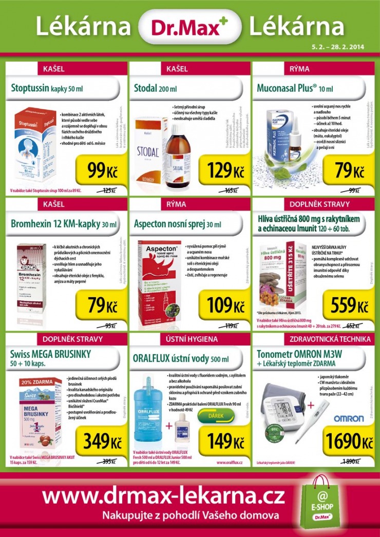 let�k Dr. Max l�k�rna Aktu�ln� let�k od 5.2.2014 strana 1