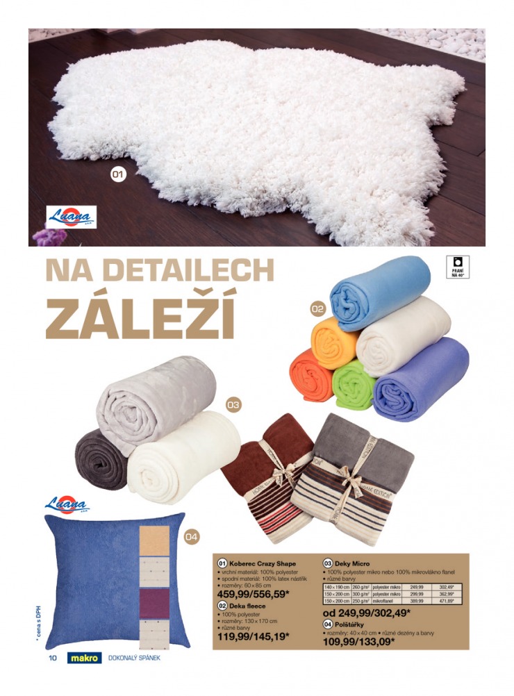 leták Makro Dokonalý spánek od 12.2.2014 strana 1 leták Makro Dokonalý spánek od 12.2.2014 strana 1