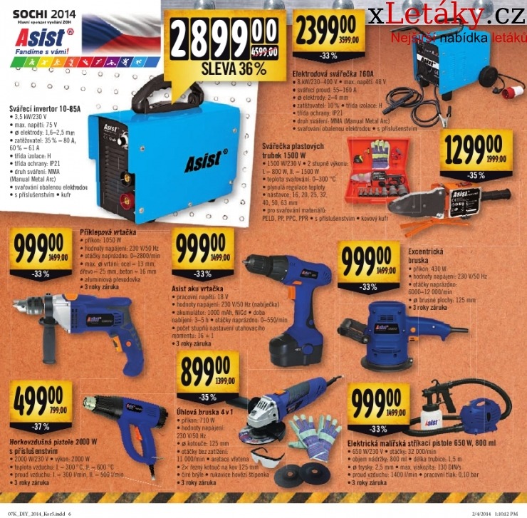 leták Albert Hypermarket - kutilství akční leták strana 1 leták Albert Hypermarket - kutilství akční leták strana 1