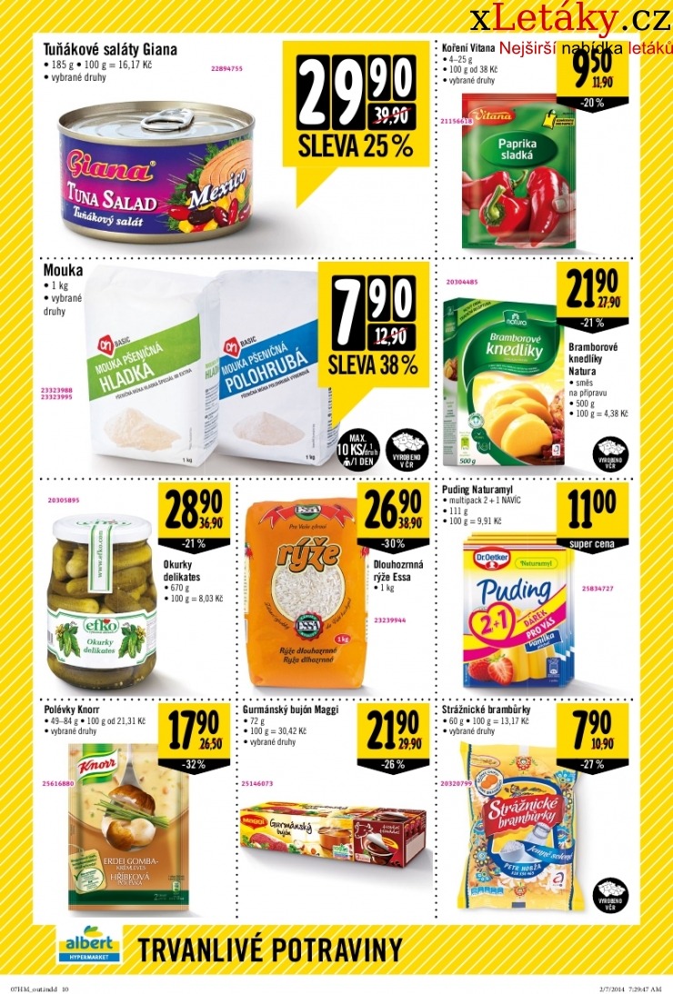 leták Albert Hypermarket akční leták strana 1 leták Albert Hypermarket akční leták strana 1