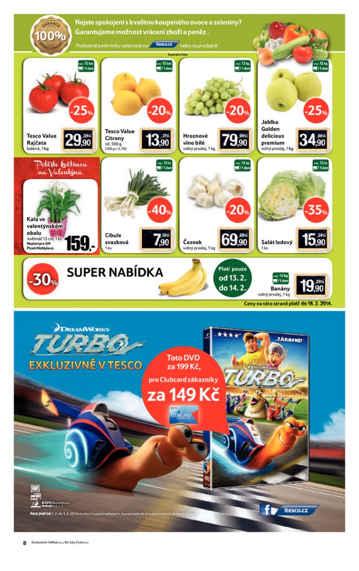 leták Tesco supermarkety od 12.2.2014 strana 1 leták Tesco supermarkety od 12.2.2014 strana 1
