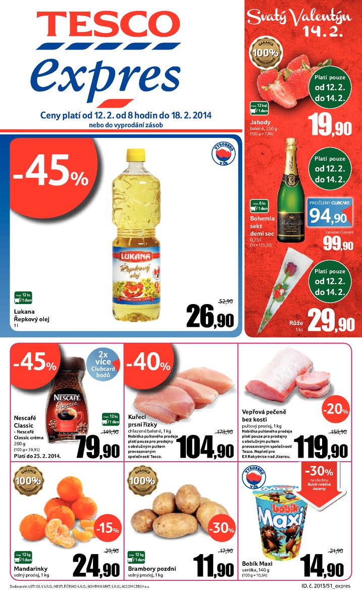 letk Tesco Expres obchody od 12.2.2014 strana 1