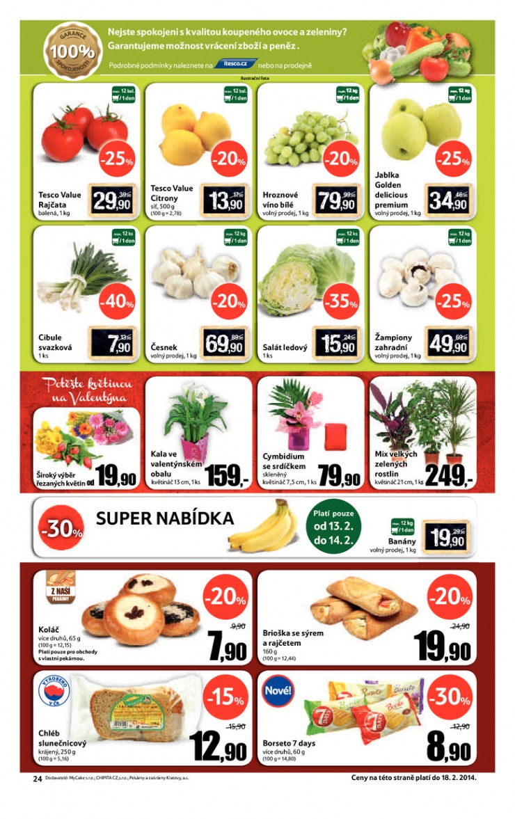 leták Tesco velké hypermarkety od 12.2.2014 strana 1 leták Tesco velké hypermarkety od 12.2.2014 strana 1