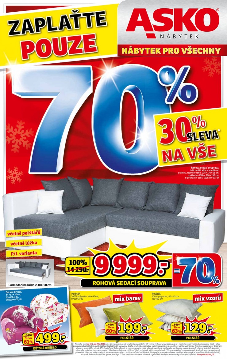 letk Asko nbytek 3 prodejny od 10.2.2014 strana 1