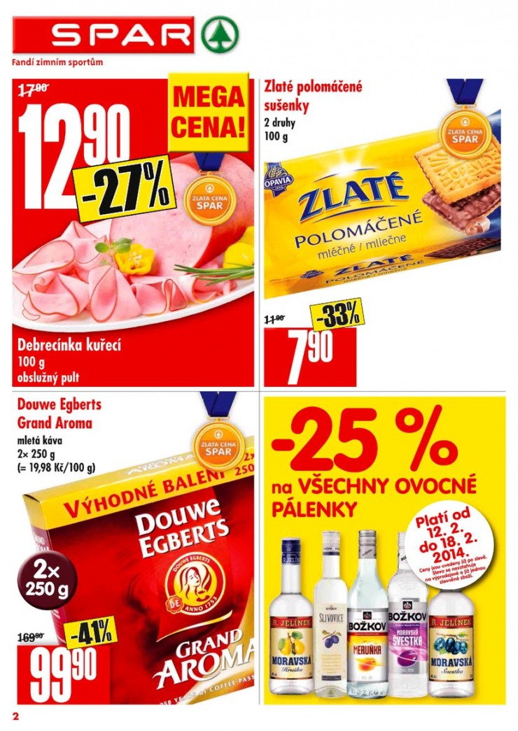 leták Interspar nabídka Spar od 12.2.2014 strana 1 leták Interspar nabídka Spar od 12.2.2014 strana 1