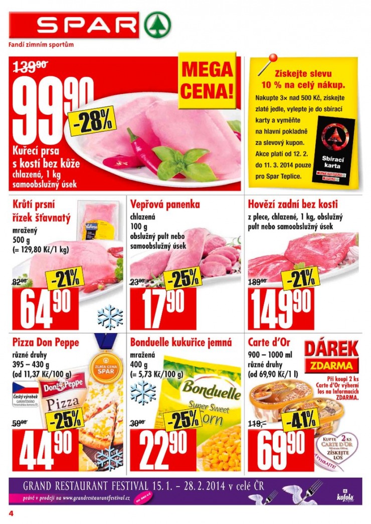 leták Interspar nabídka Spar od 12.2.2014 strana 1 leták Interspar nabídka Spar od 12.2.2014 strana 1