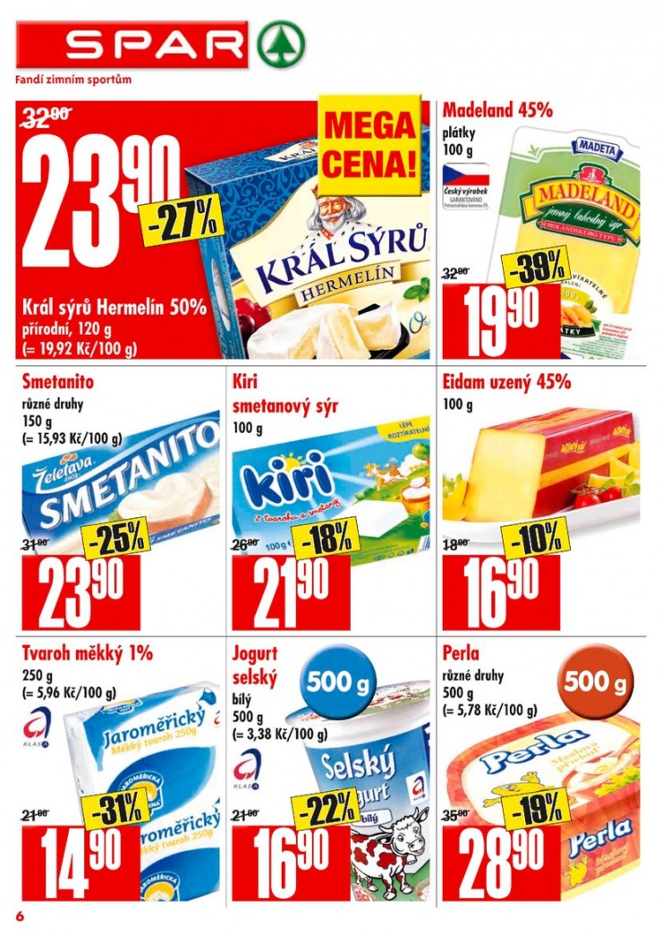 letk Interspar nabdka Spar od 12.2.2014 strana 1